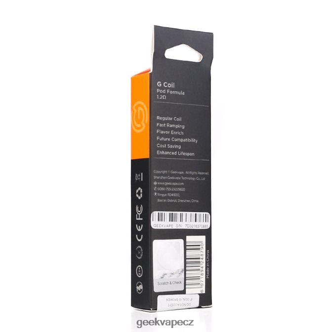 GeekVape 5ks/balení cívky série g g1,2 ohm m P0200R28 - Geek Bar Praha