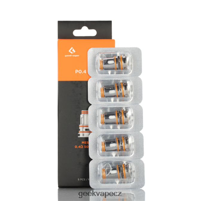 GeekVape 5ks/balení cívky série p p0,4 ohm P0200R15 - GeekVape Shop