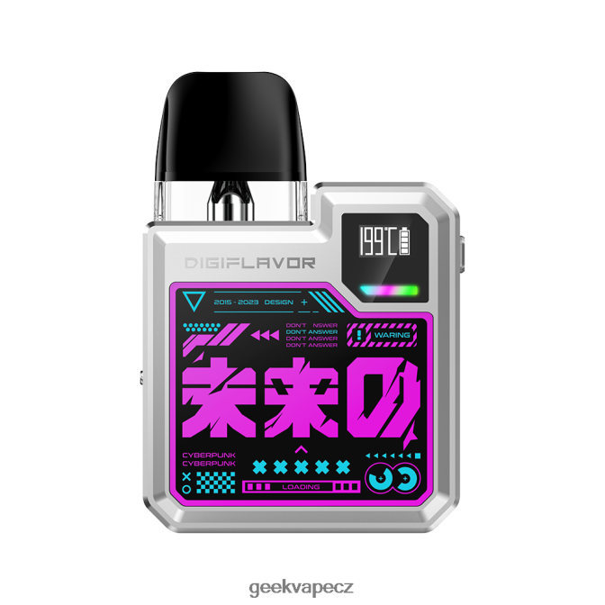 GeekVape digiflavor digi-q kit 1000mah budoucí stříbro P0200R75 - GeekVape Shop