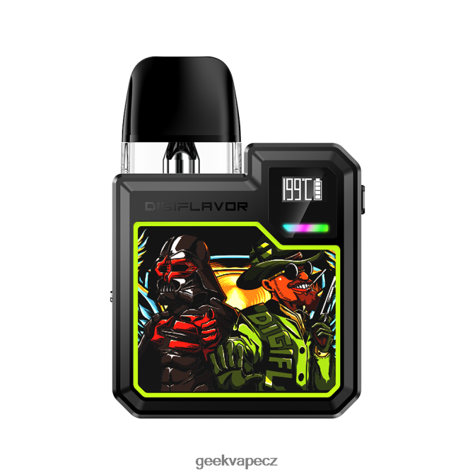 GeekVape digiflavor digi-q kit 1000mah válečník černý P0200R73 - Geek Vape For Sale