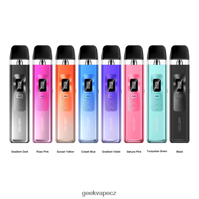GeekVape sada systému wenax q pod 1000 mAh sakura růžová P0200R160 - Geek Bar Vape Online