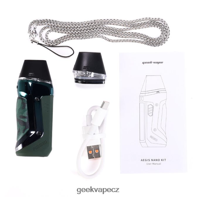 GeekVape aegis nano kit 800mah camo stříbro P0200R127 - GeekVape Cena