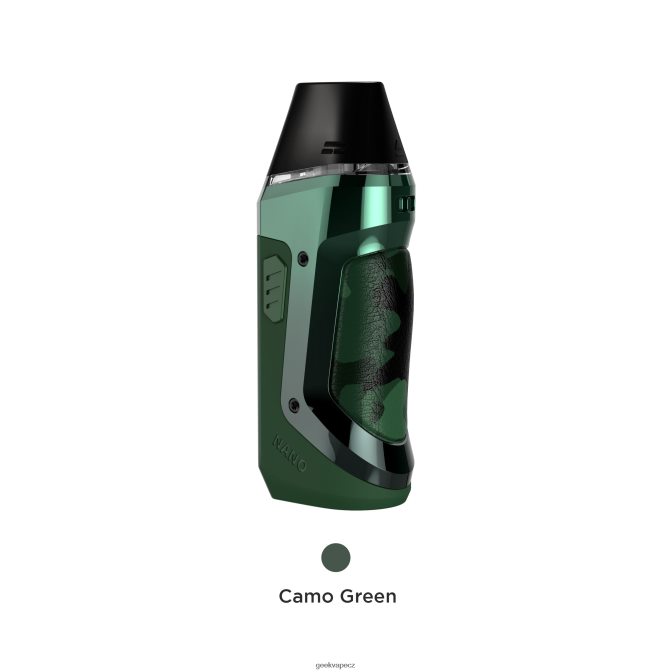 GeekVape aegis nano kit 800mah camo zelená P0200R126 - GeekVape Clearance
