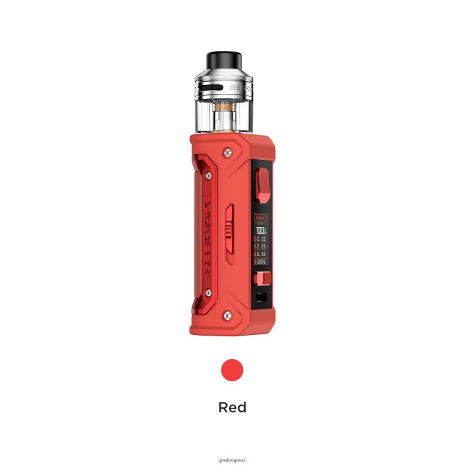 GeekVape e100i kit 3000mah Červené P0200R148 - Geek Bar Praha