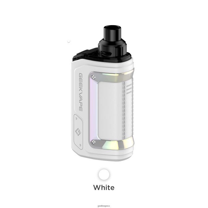 GeekVape h45 (aegis hero 2) pod mod kit 1400mah 4ml bílý P0200R100 - Geek Bar Vape Online