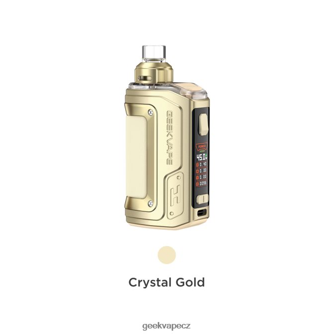 GeekVape h45 (aegis hero 2) pod mod kit crystal edition křišťálově růžová P0200R140 - Geek Bar Vape Online