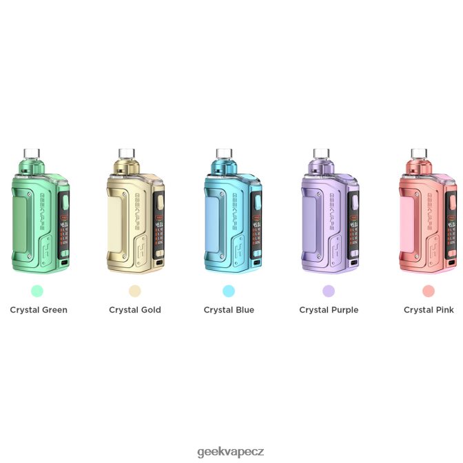 GeekVape h45 (aegis hero 2) pod mod kit crystal edition křišťálově zelená P0200R143 - Geek Vape For Sale