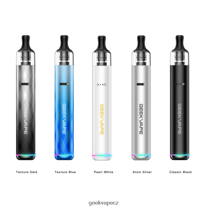 GeekVape Wenax S3 (stylus 3) sada vapovacích per 1100mah textura modrá P0200R65 - GeekVape Shop