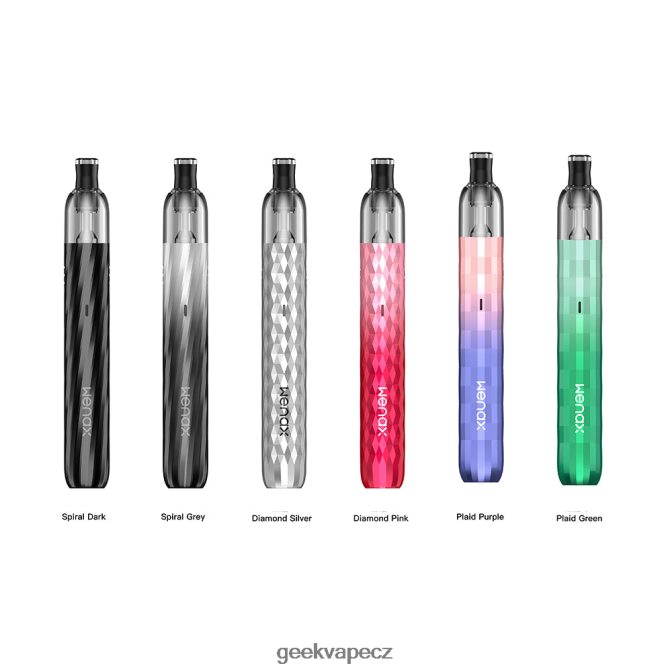 GeekVape Wenax m1 pod kit 800mah diamantové stříbro P0200R183 - Geek Vape For Sale