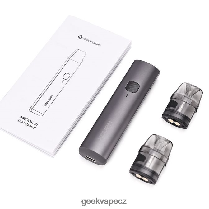 GeekVape startovací sada wenax h1 1000 mAh vesmírně šedá P0200R119 - Geek Vape Online